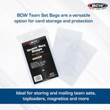 BCW Team Set Bags - 100 Ct