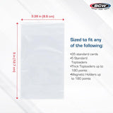 BCW Team Set Bags - 100 Ct