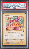 Birthday Pikachu #24 / PSA 10 / Celebrations / En / #154844832