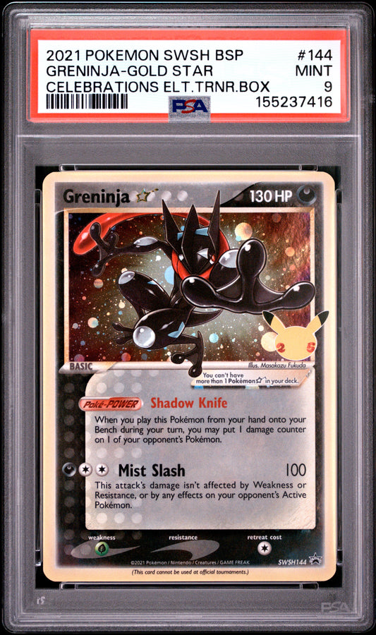 Greninja #144 / PSA 9 / Celebrations / En / #155237416
