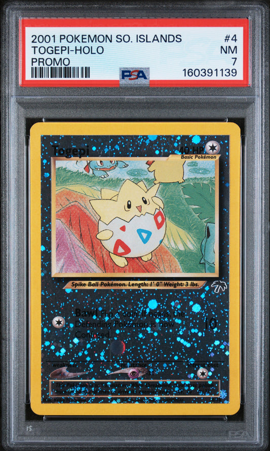 Togepi #4 / PSA 7 / Southern Islands / En / #160391139
