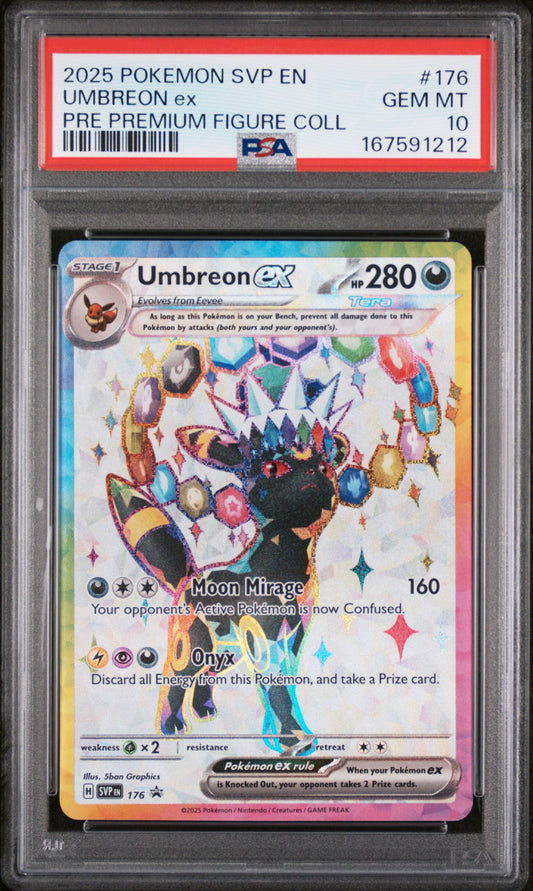 Umbreon ex #176 / PSA 10 / Scarlet & Violet Promo / EN / #167591212