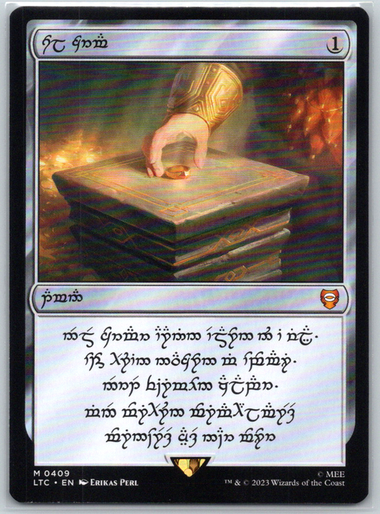 Dwarven Sol Ring Lord of the Rings 0409 - NM