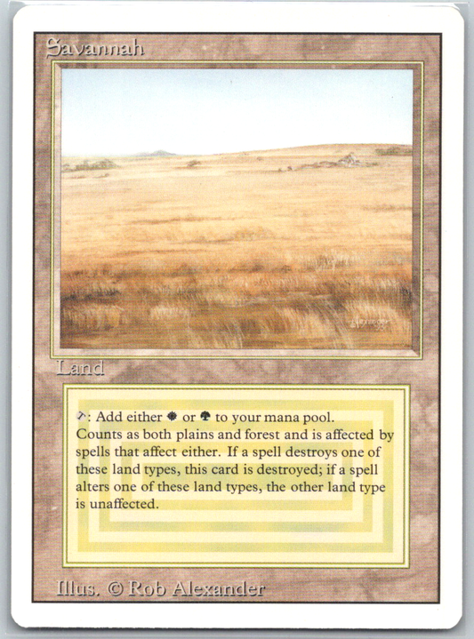 Savannah Revised EN Dual Land - NM